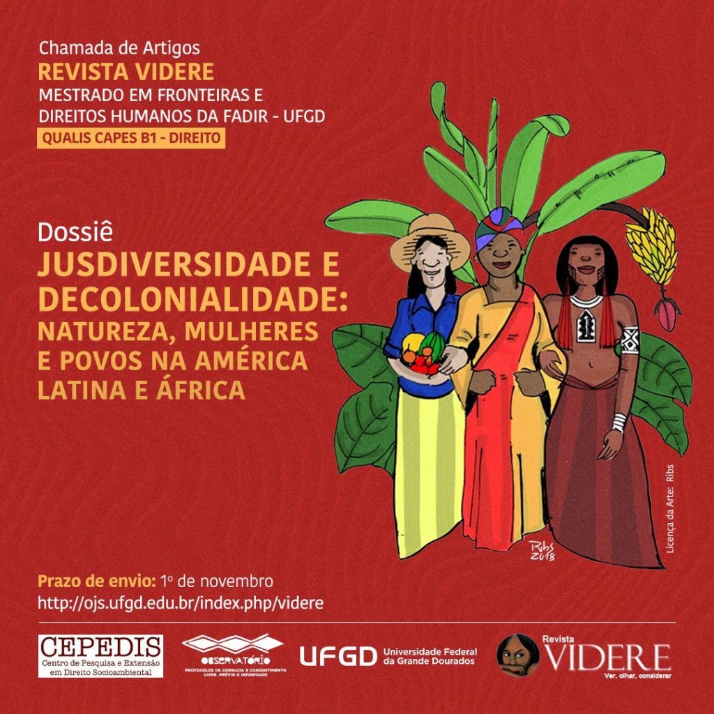 Chamada De Artigos Dossiê Jusdiversidade E Decolonialidade Natureza Mulheres E Povos Na 5892